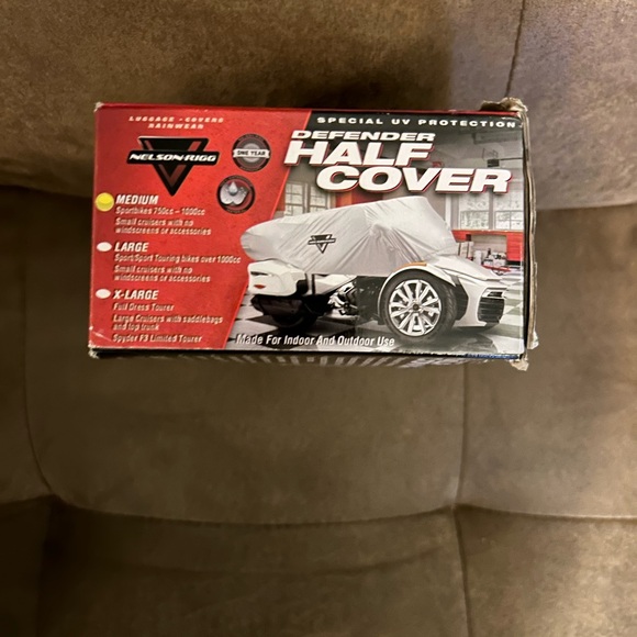 Nelson Rigg UV-2000-02-MD Silver Medium UV-2000 Motorcycle🏍️Half Cover - Picture 6 of 6